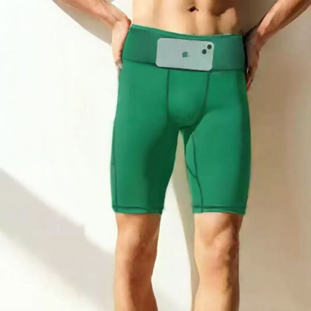 Outdoor Sport Leggings - Pantaloncini da Corsa per Uomo con