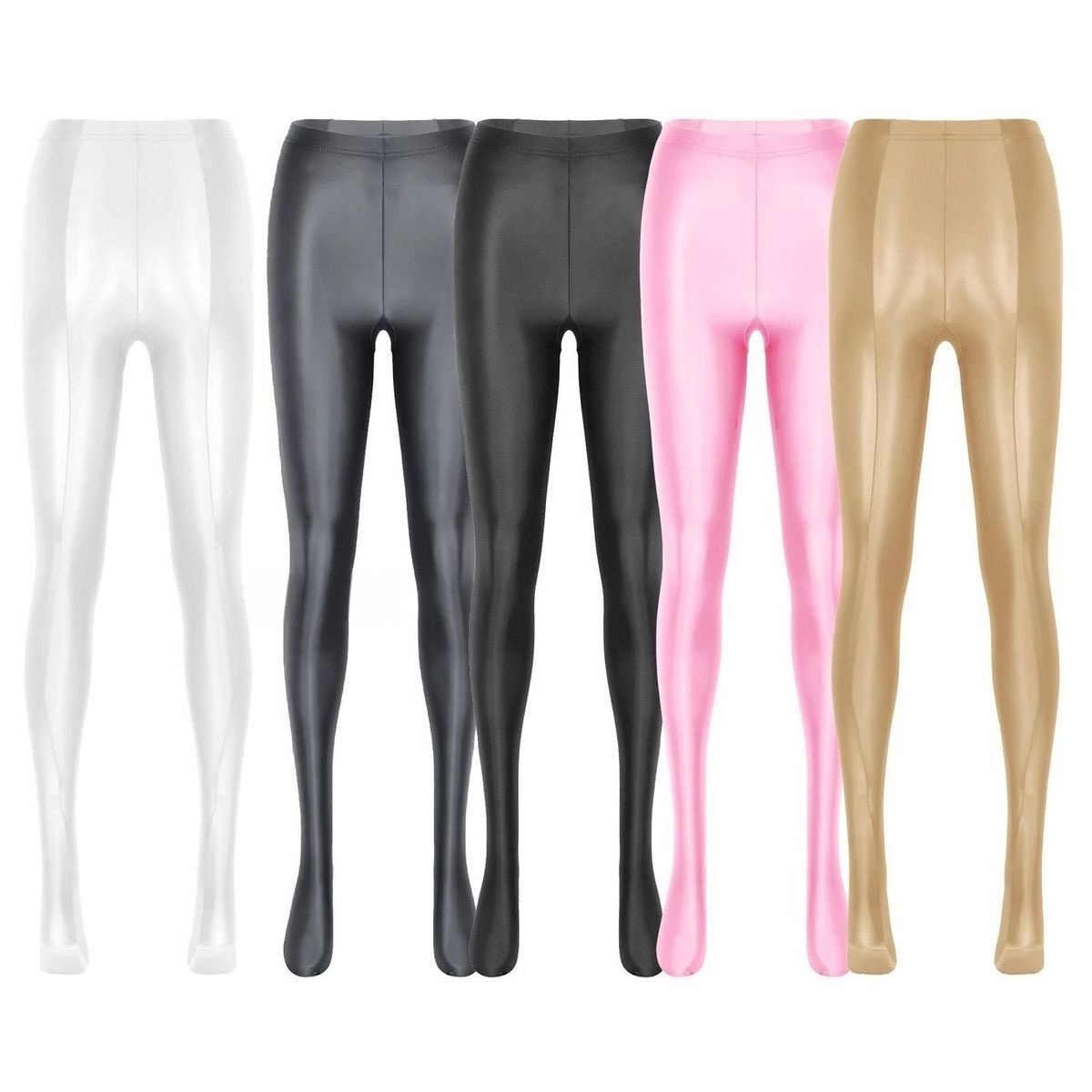 Outdoor Sport Leggings - Collant Extra Large con Cucitura Posteriore,