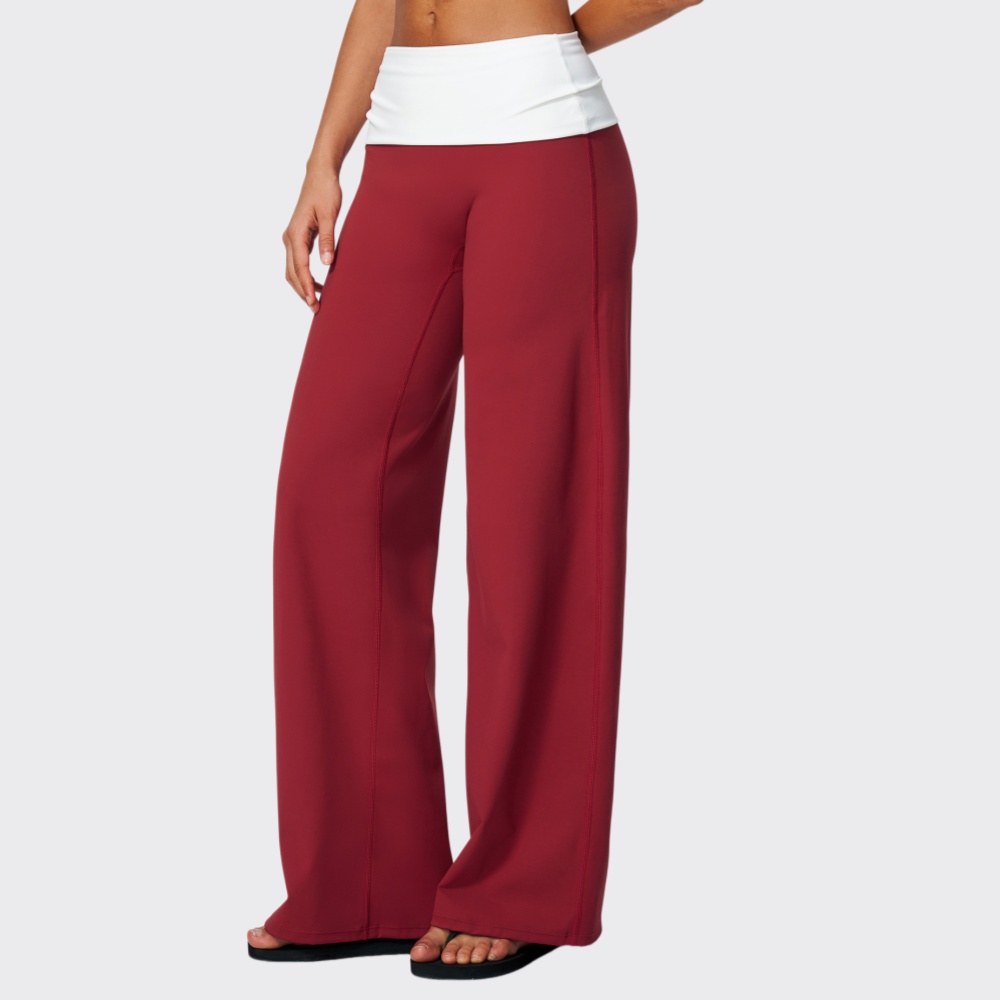 Outdoor Sport Leggings - Pantaloni da Yoga a Gamba Larga