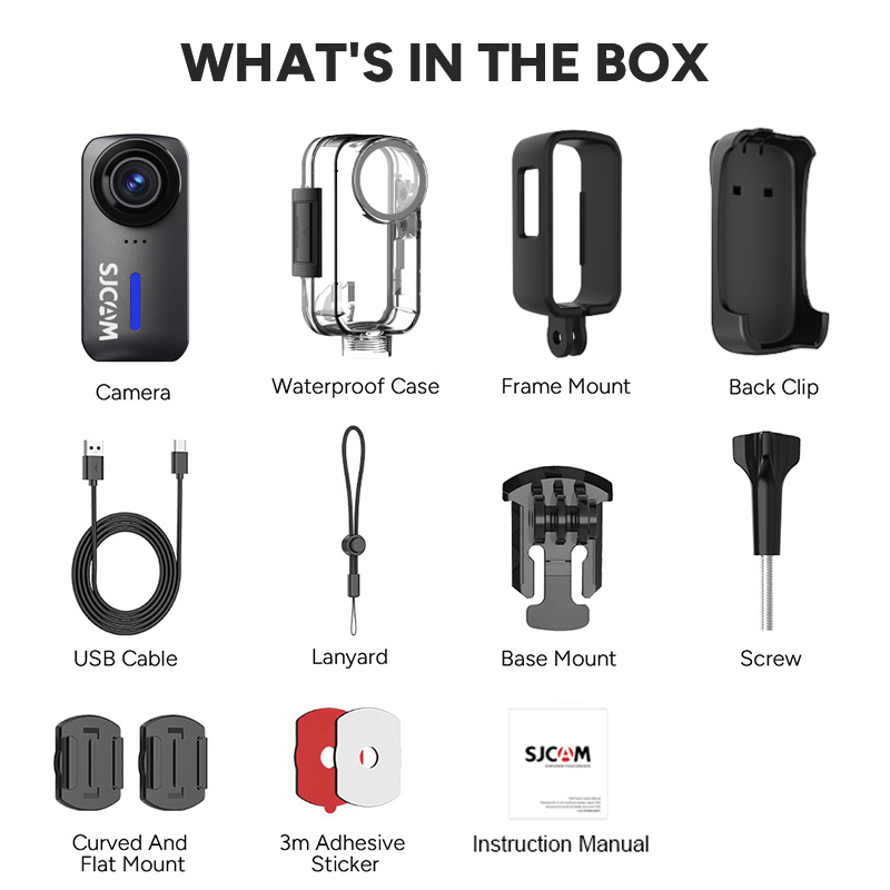 SJCAM C110 + 4K 30fps Action C - Outdoor Sport Usa recensione e prezzo