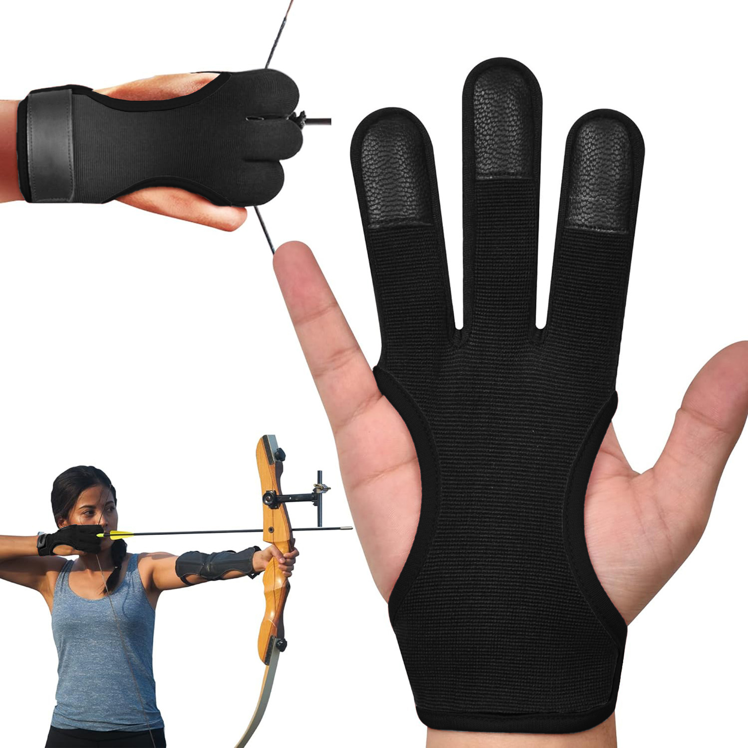Guanto da tiro con l'arco a 3  - Outdoor Sport Gloves recensione e prezzo