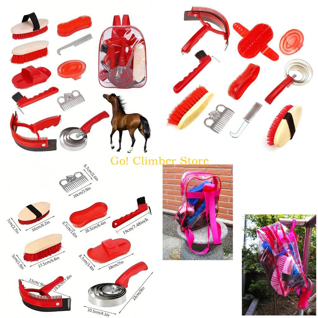 Q84C Set strumenti per pulizia - Grooming Kit Horse recensione e prezzo