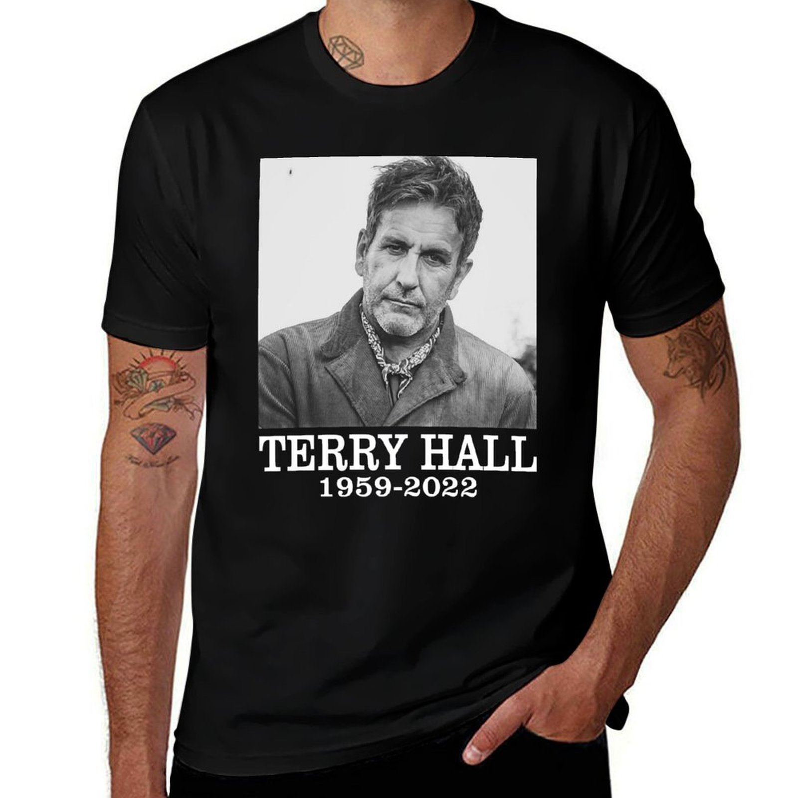 RIP TERRY HALL 1959-2022 T-Shi - Outdoor Sports Hall recensione e prezzo
